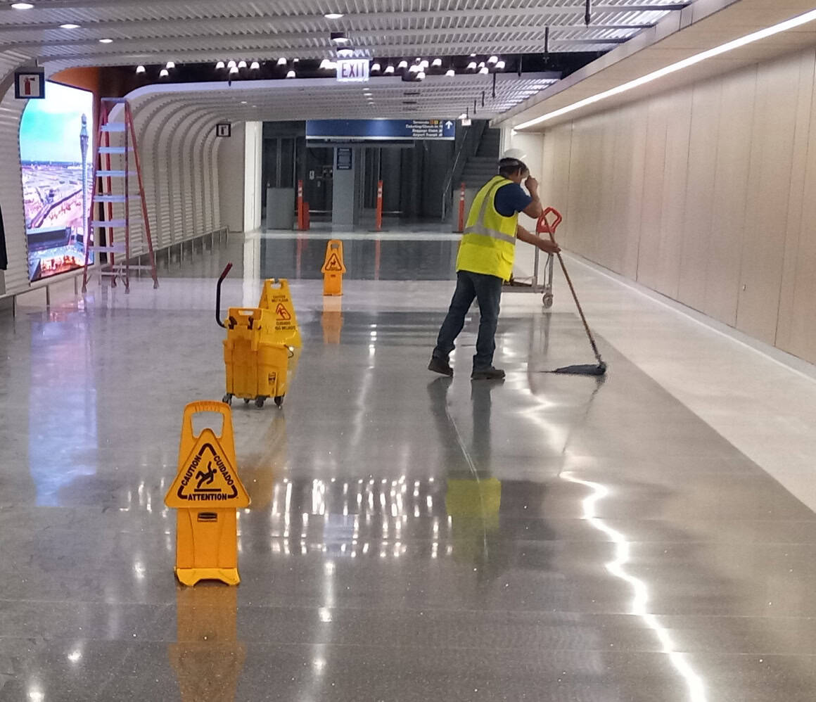 commercial post construction cleanup