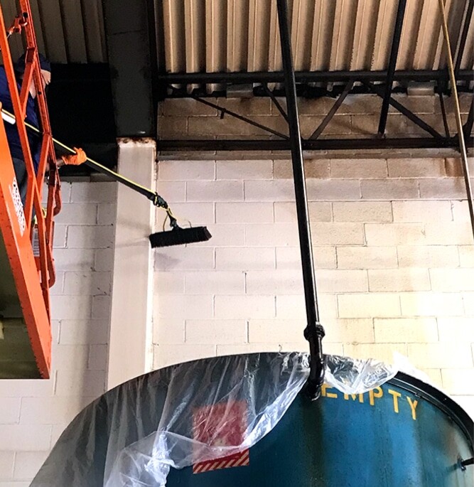 High Dusting and Ceiling Cleaning in Elk Grove Village High dusting 18